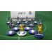 Subbuteo Andrew Table Soccer Porto away kit 2014-2015 on Lightweight bases
